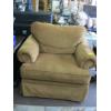 Image 3 : HENREDON UPHOLSTERED CHAIR & LOVESEAT