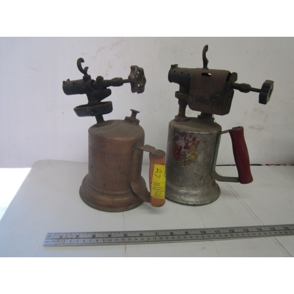 2 PLUMBER'S TORCHES