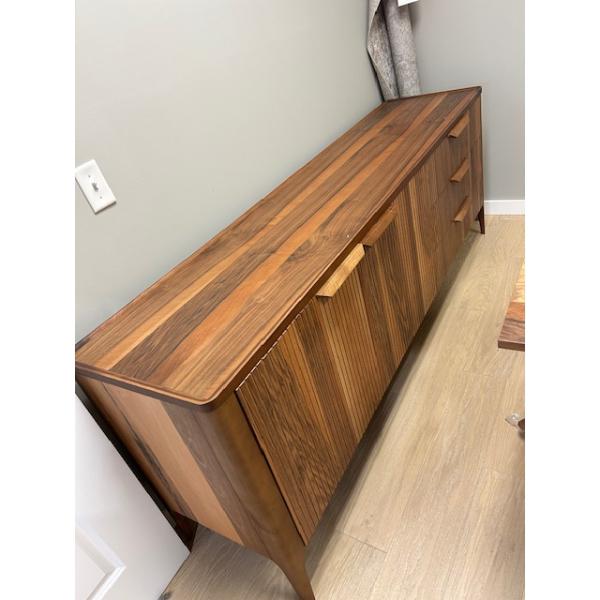3 DRAWER 2 DOOR SIDEBOARD, APPROX. 86"X20" 