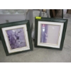 Image 2 : ASST. PICTURE FRAMES, CORK, LEATHER, ETC. W/RACK