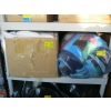 Image 1 : BOX & 3 BAGS OF ASST. BEDDINGS  MATERIAL, ETC.