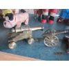 Image 2 : 2 BRASS CANNONS