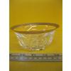 Image 2 : 7 MOSERS 24KT GOLD RIM CRYSTAL BOWLS