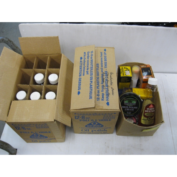 SHOE POLISH, OIL POLISH, ETC.