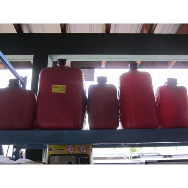 5 FUEL CANS