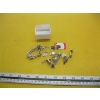 Image 1 : STERLING SILVER CHARM BRACELET W/.925 CHARMS - APPROX. 45G