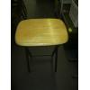Image 2 : 4 WOODEN TV TRAYS ON STAND