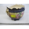 Image 1 : LG. PAINTED FLOWER DECORATIVE BOWL