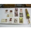 Image 1 : ASST'D POSTCARDS, PAPER UMBRELLA