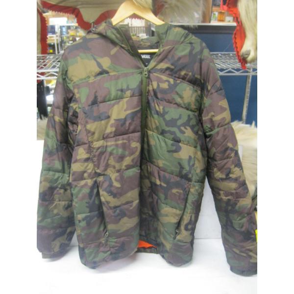 VANS SZ L CAMMO JACKET - REVERSIBLE
