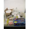 Image 1 : MISC. COFFEE FILTERS, LIDS, PLASTIC CUTLERY, ETC.
