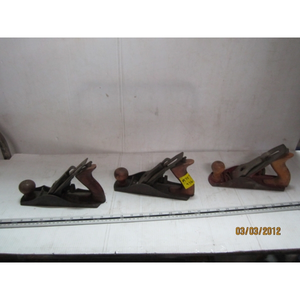 3 WOOD HAND PLANES