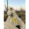 Image 7 : GORGEOUS MCM LADY DIANA DOLL IN WEDDING DRESS - *CHARLES NOT INCLUDED*