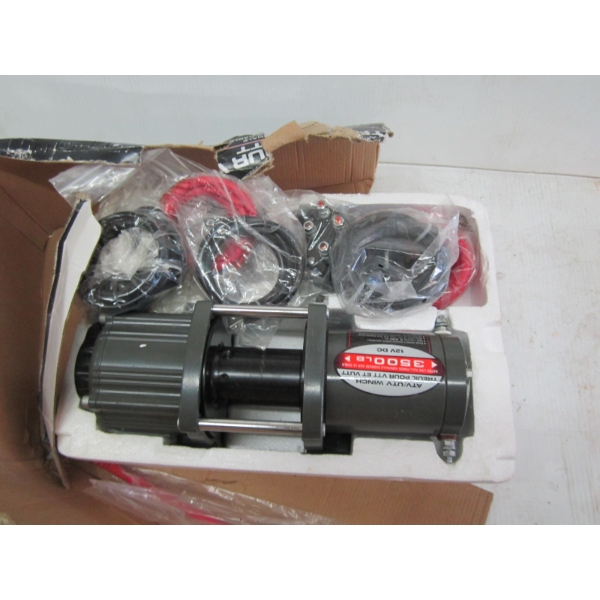 ATV/UTV WINCH, 12V DC 3500LBS - NO CABLE IN IT