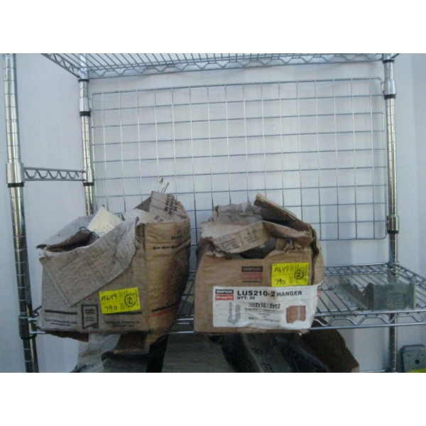 2 BOXES OF JOIST HANGERS