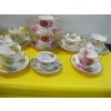 Image 4 : LG. LOT OF ASST. ROYAL ALBERT TEACUPS/SAUCERS, CREAMERS, ETC.