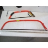 Image 3 : 2 DIFFERENT SIZE BOW SAWS