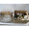 Image 1 : 2 BOXES OF MISC. SERVING TRAYS, MUGS, ETC.