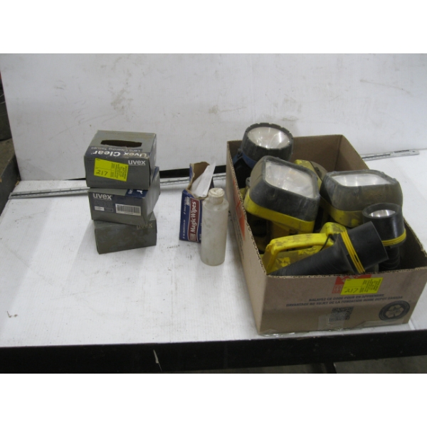 MISC. FLASHLIGHTS, WIPES, ETC.