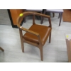 Image 2 : WOOD FRAMED UPHOLSTERED DINING CHAIR