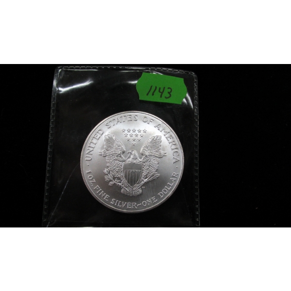 2000 AMERICAN 1OZ. .999 SILVER COIN (TAX EXEMPT)