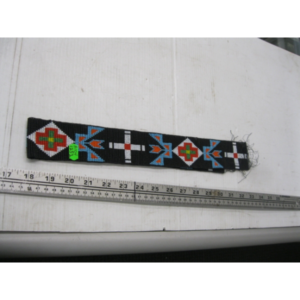 BEADED HEADBAND OR BELT