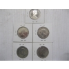 Image 2 : 5 CDN SILVER 50 CENT PIECES