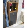 Image 1 : DISPLAY CABINET W/SINGLE DOOR FOR STORAGE