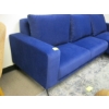 Image 2 : BLUE UPHOLSTERED SOFA W/LOUNGE END