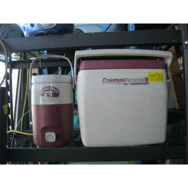 SMALL COOLER & WATER JUG