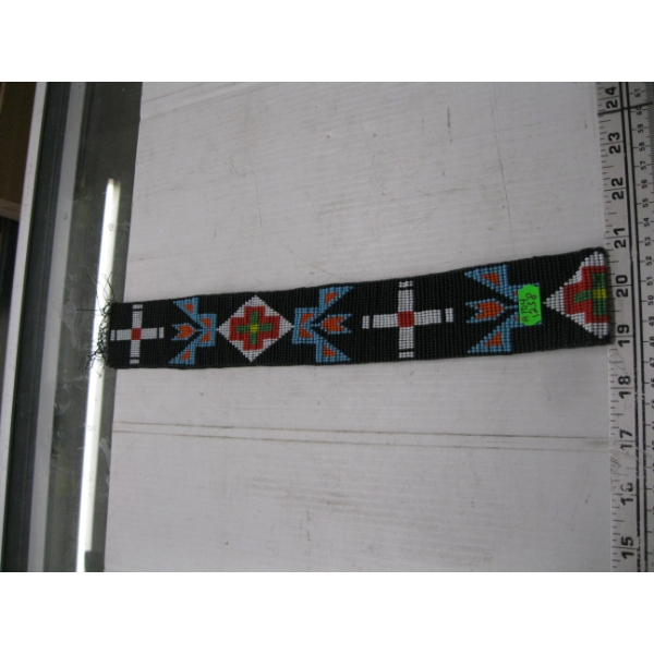 BEADED HEADBAND OR BELT