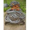 Image 1 : PALLET OF GRAPEVINE WIRE W/WINDER