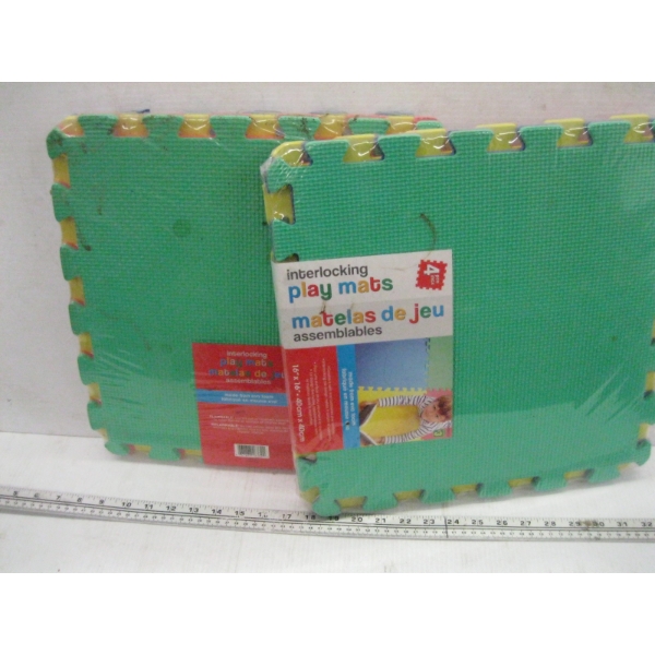 2 NEW SMALLER COLORFUL MATS