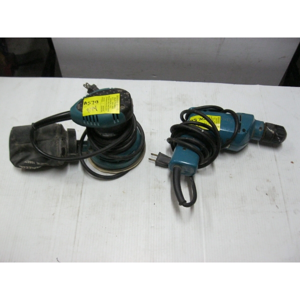 MAKITA SANDER & DRILL