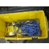 Image 2 : BLACK & YELLOW TOOLBOX W/ROPE & MAKITA CIRCULAR SAW