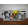 Image 1 : 3 POP BOBBLE HEADS