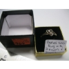 Image 2 : LADIES 10KT RING W/2 HEARTS & 2 SM. DIAMONDS, 1.6GR SZ 7 1/2
