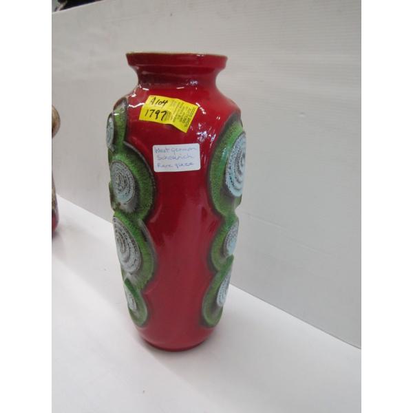 WEST GERMAN SCHEURICH RARE GLAZED VASE