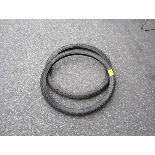 PAIR OF 26" STUDDED MOUNTAIN BIKE TIRES