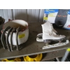 Image 1 : MISC. HORSESHOES, SKATES, ENAMEL POT