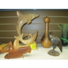 Image 1 : WOOD CARVED PIECES, ETC.
