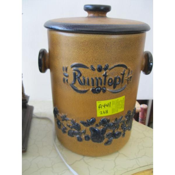 RUMTOPT LIDDED CROCK