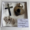 Image 1 : 2 STERLING .925 SILVER PENDANTS & 1 CHARM - 21G