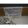 Image 7 : SILVER .925 CHARM BRACELET W/3 CHAINS, 18G
