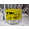 Image 3 : 6 PIECES OF VINTAGE GLASSWARE