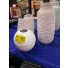Image 1 : SET OF 3 KAISER WHITE VASES