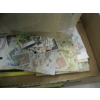 Image 4 : BOX OF ASST. STAMPS - GREAT BRITAIN, STOCK SHEETS, ETC.