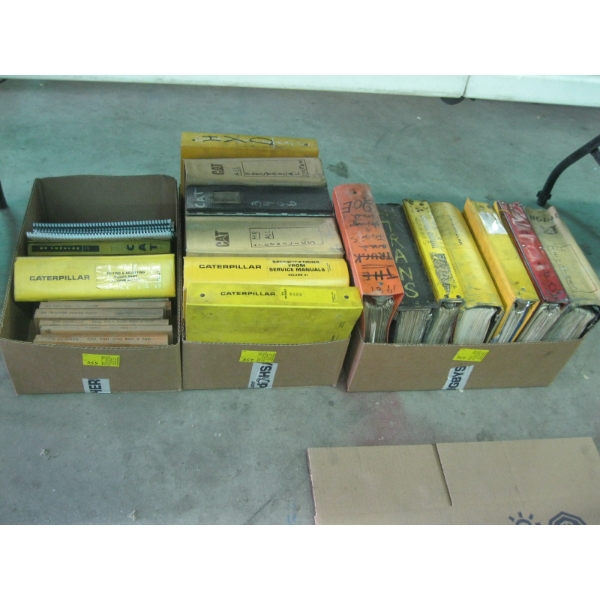 3 BOXES OF ASST. MANUALS