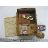 Image 1 : ASST. COLLECTABLES: BELT BUCKLES, PENS, STAMP, ETC.