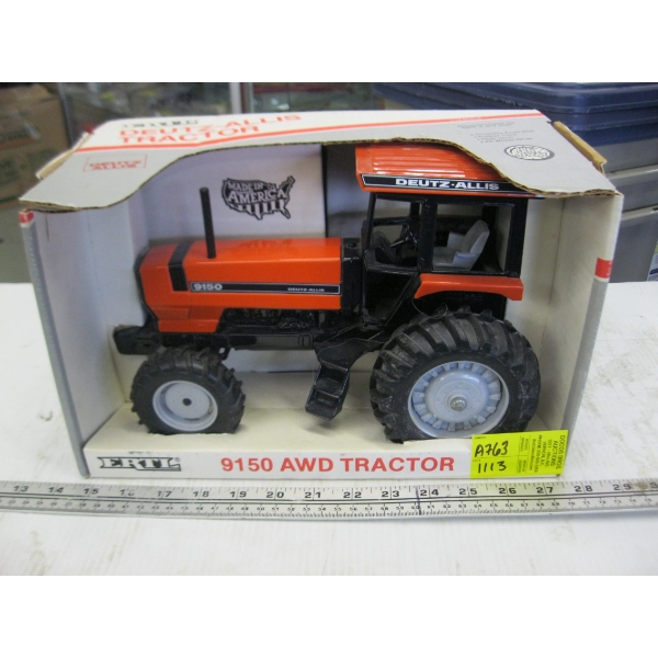 ERDEL DEUTZ-ALLIS 9150 ALL WHEEL DIECAST TRACTOR